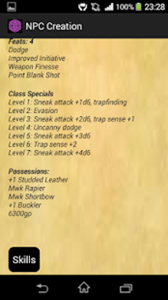 Imagen 2 para DnD 3.5 NPC Generator