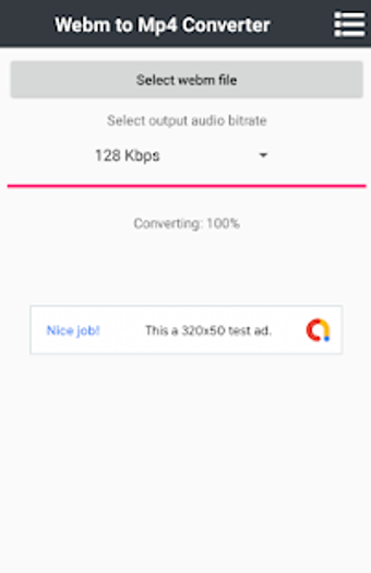Image 1 for WEBM to MP4 Converter