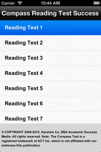 Image 2 for Compass Reading Test Succ…