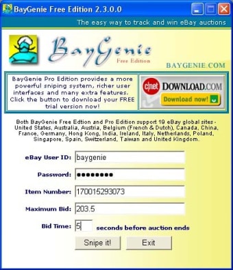 Image 0 for BayGenie eBay Auction Sni…