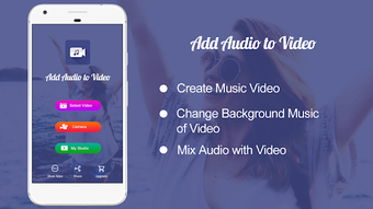 Imagen 1 para Add Audio to Video : Audi…