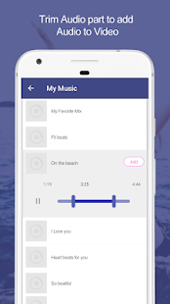 Imagen 2 para Add Audio to Video : Audi…