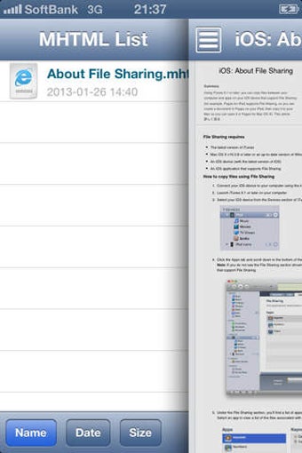 Image 0 for MHTML Reader
