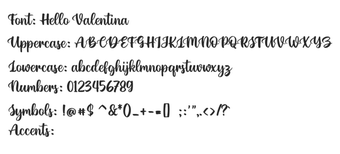 Image 0 for Hello Valentica