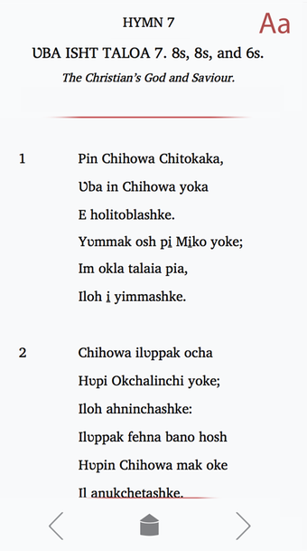 Image 0 for Choctaw Hymns