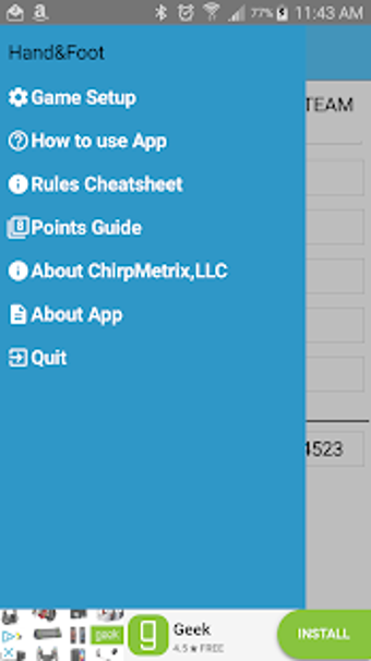 Image 3 for Hand And Foot Score Keepe…