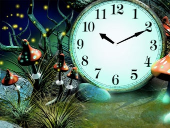 Image 0 for Magic Forest Clock Live W…