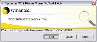 Image 0 for W32.Blaster.Worm Removal …