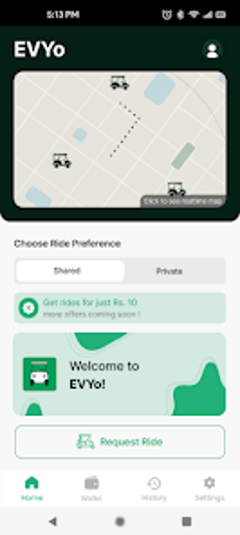 Image 0 for EVYo - Economical Rides