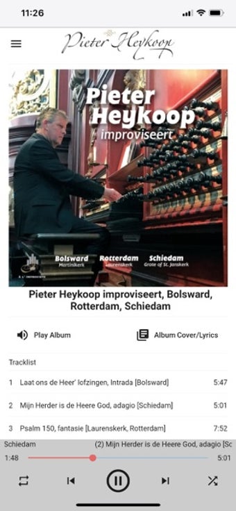 Image 1 for Pieter Heykoop Music