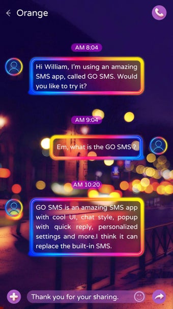 Image 1 for GO SMS DREAM PARIS THEME
