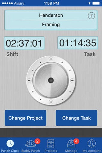 Image 0 for Hawk-I GPS Punch Clock