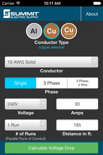 Image 0 for Voltage Drop Calculator b…