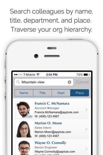Image 0 for Contacts @Work Search Col…
