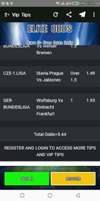 Imagen 1 para Sure 2+ Odds Daily