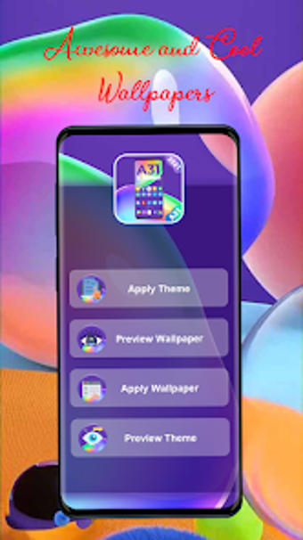 Image 0 for Galaxy A31 Theme Launcher…
