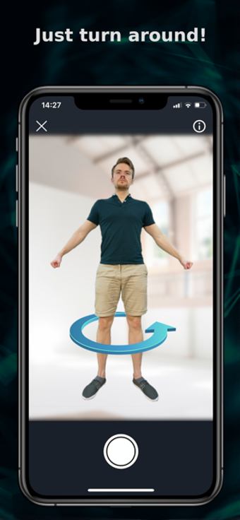 Image 0 for in3D: 3D body scanning