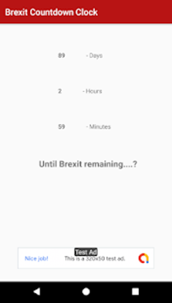 Imagen 1 para Brexit Countdown Clock