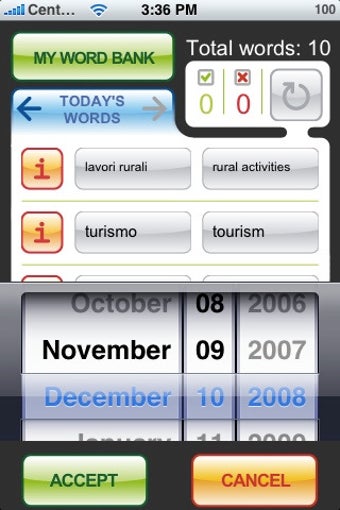 Image 0 for MyWords - Learn Italian V…
