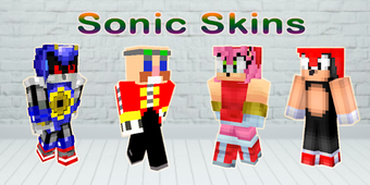 Imagen 2 para Hedgehog Sonic Skins Mine…