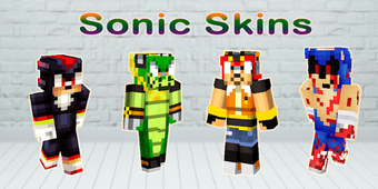 Imagen 1 para Hedgehog Sonic Skins Mine…