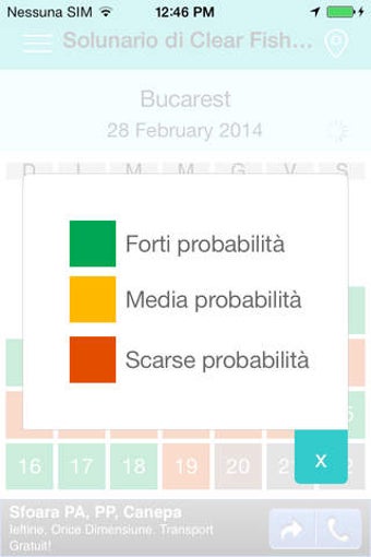 Imagen 0 para Solunario di Clear Fishin…
