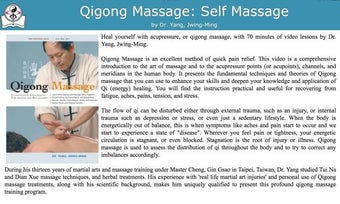 Image 0 for Qigong Massage: Self Mass…
