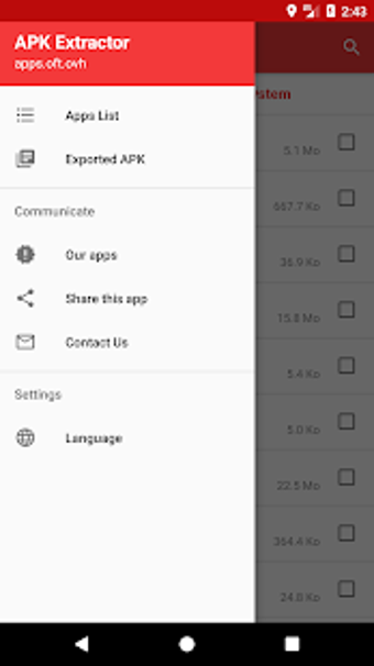 Image 0 for APK Extractor - Extract a…