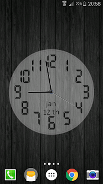 Image 1 for Battery Saving Analog Clo…