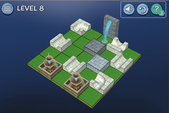 Imagen 1 para Flow Water Fountain 3D Pu…
