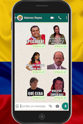 Imagen 3 para Stickers Memes Novelas Co…