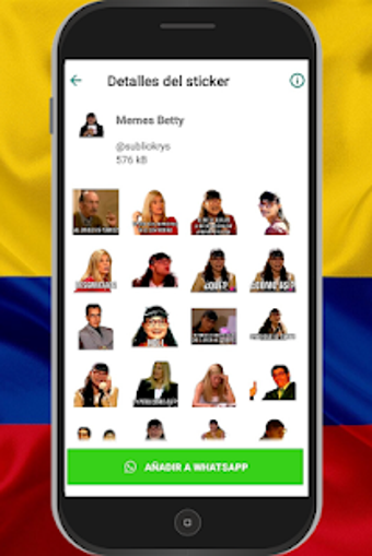 Imagen 1 para Stickers Memes Novelas Co…