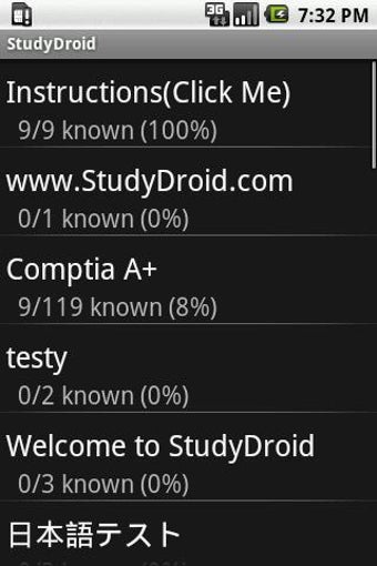 Image 1 for StudyDroid Flashcards 2.0