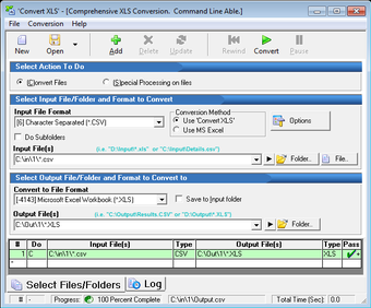 Image 0 for Convert XLS