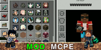 Image 1 for Mod Anime Heroes MCPE