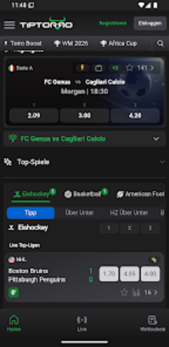 Imagen 0 para TIPTORRO Sportwetten