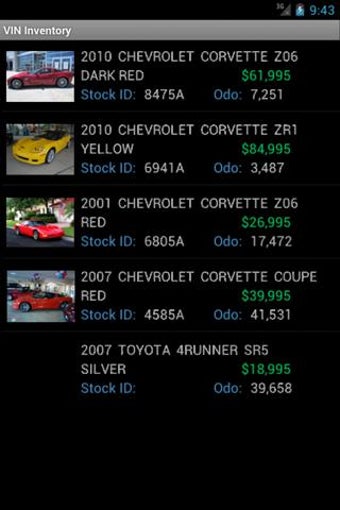 Imagen 0 para VIN Inventory