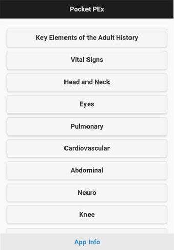 Image 0 for Pocket PEx: Physical Exam…