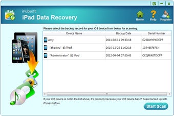 Imagen 0 para iPubsoft iPad Data Recove…