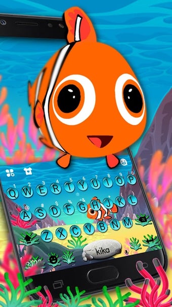 Imagen 1 para Animated Crown Fish Keybo…