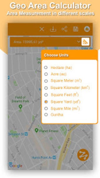 Image 0 for Geo Land Area Calculator_…