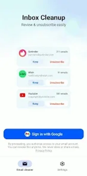 Image 0 for Clean Email - Inbox Clean…