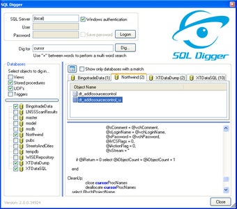 Image 0 for SQL Digger