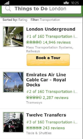 Imagen 1 para TripAdvisor App for Windo…