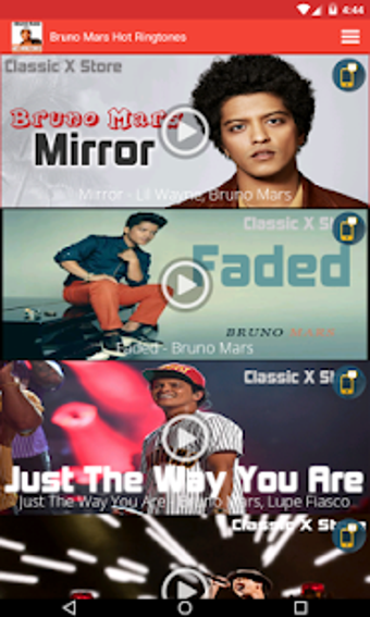 Image 2 for Bruno Mars Hot Ringtones