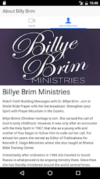 Image 1 for Billye Brim Official