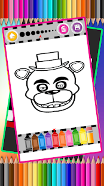Image 3 for Kids Coloring Book Five N…