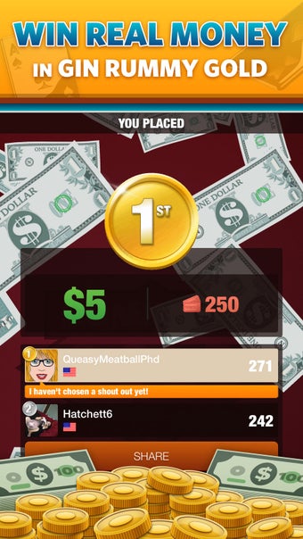 Image 2 for Gin Rummy Gold - Win Real…