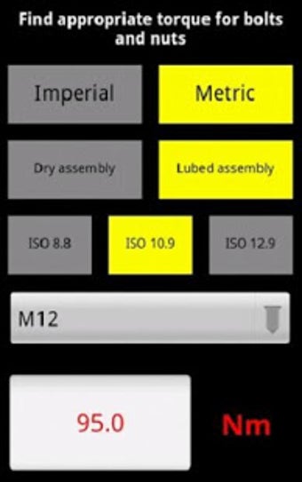 Image 0 for Bolt Torque