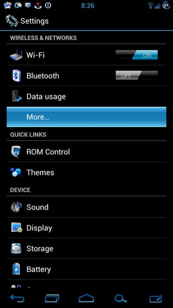 Imagen 3 para Cobalt - CM9 & AOKP Theme
